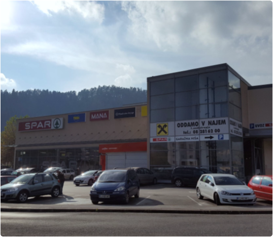 Raiffeisen leasing retail centre Litija