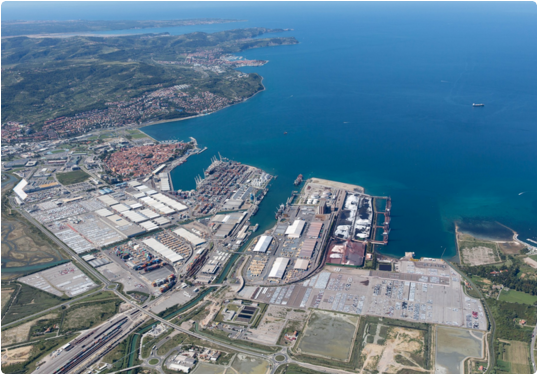 ENTRANCE BY ANKARAN BYPASS TO PORT KOPER