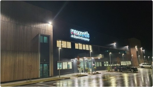 Bosch Rexroth production-office facility.