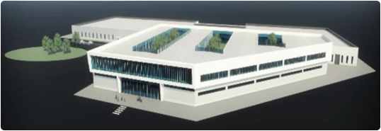 Production logistics center Brnik 